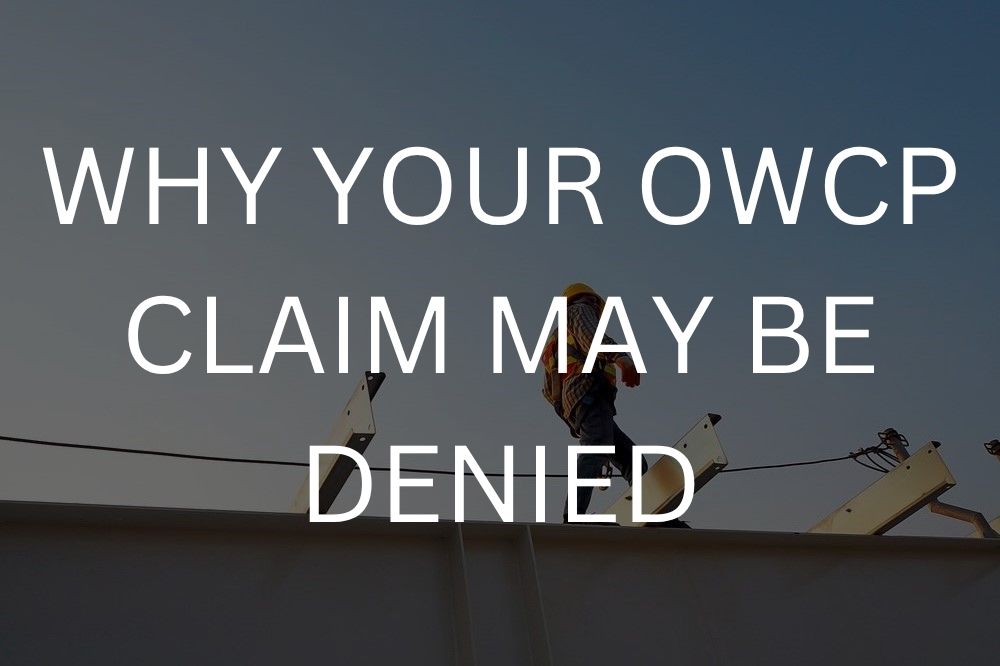 Why your OWCP claim may be denied