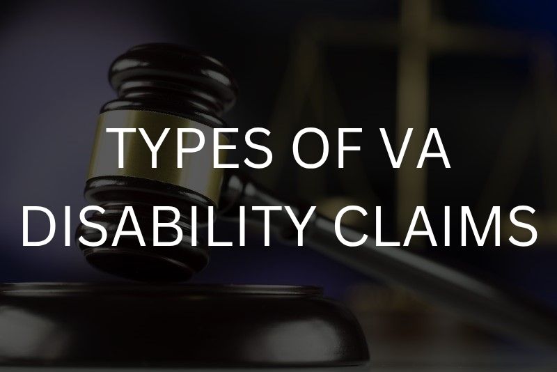 types of VA disability claims